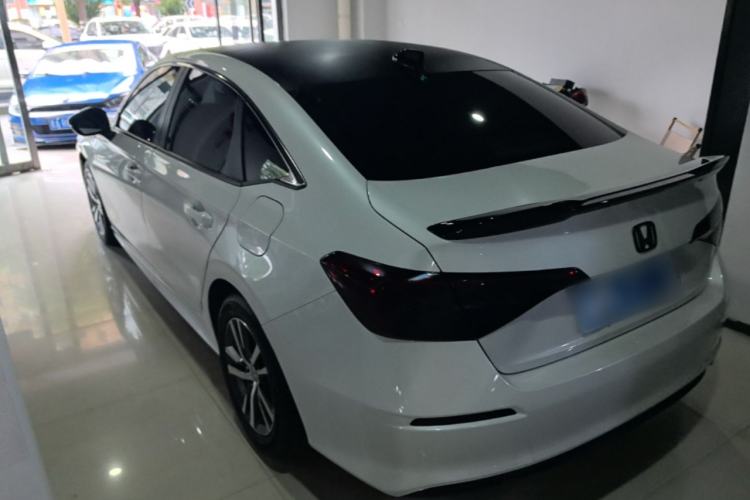 Used Honda Civic 2022 240TURBO CVT Dynamic Edition Rear Left 45 Deg