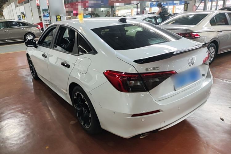 Used Honda Civic 2022 240TURBO CVT Dynamic Edition Rear Left 45 Deg