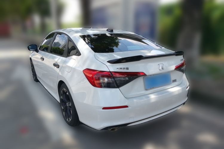 Used Honda Civic 2022 240TURBO CVT Dynamic Edition Rear Left 45 Deg