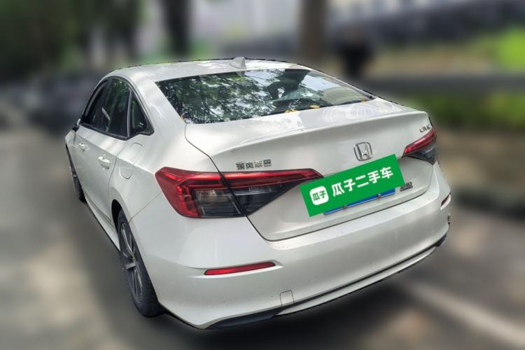 Used Honda Civic 2022 240TURBO CVT Dynamic Edition Rear Left 45 Deg