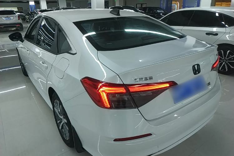 Used Honda Civic 2022 240TURBO CVT Dynamic Edition Rear Left 45 Deg