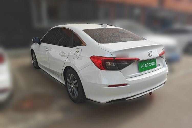 Used Honda Civic 2022 240TURBO CVT Dynamic Edition Rear Left 45 Deg