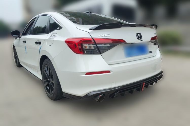 Used Honda Civic 2022 240TURBO CVT Dynamic Edition Rear Left 45 Deg