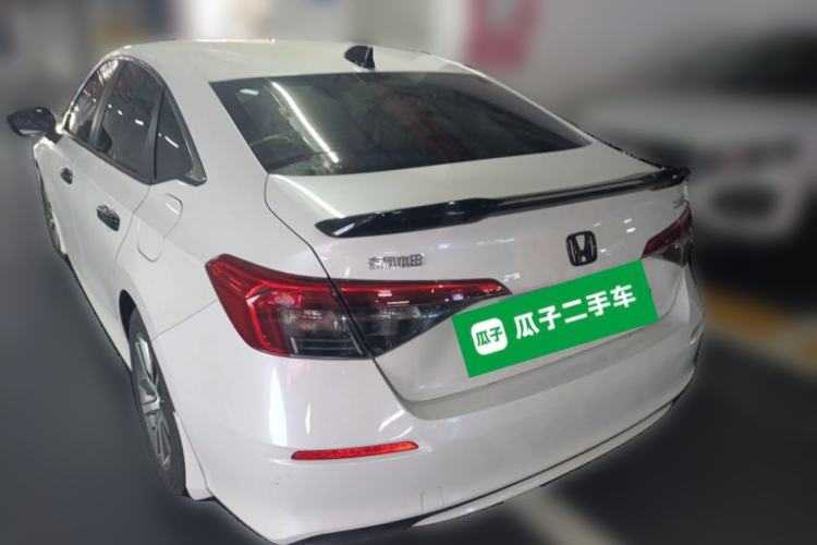 Used Honda Civic 2022 240TURBO CVT Dynamic Edition Rear Left 45 Deg