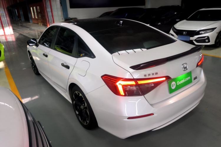 Used Honda Civic 2022 240TURBO CVT Dynamic Edition Rear Left 45 Deg