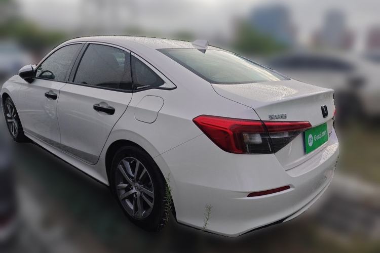 Used Honda Civic 2022 240TURBO CVT Dynamic Edition Rear Left 45 Deg