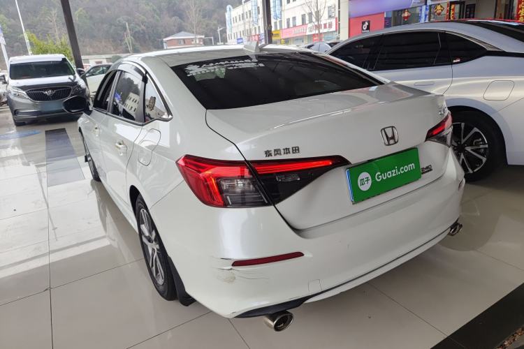 Used Honda Civic 2022 240TURBO CVT Dynamic Edition Rear Left 45 Deg