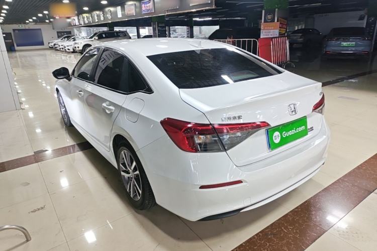 Used Honda Civic 2022 240TURBO CVT Dynamic Edition Rear Left 45 Deg