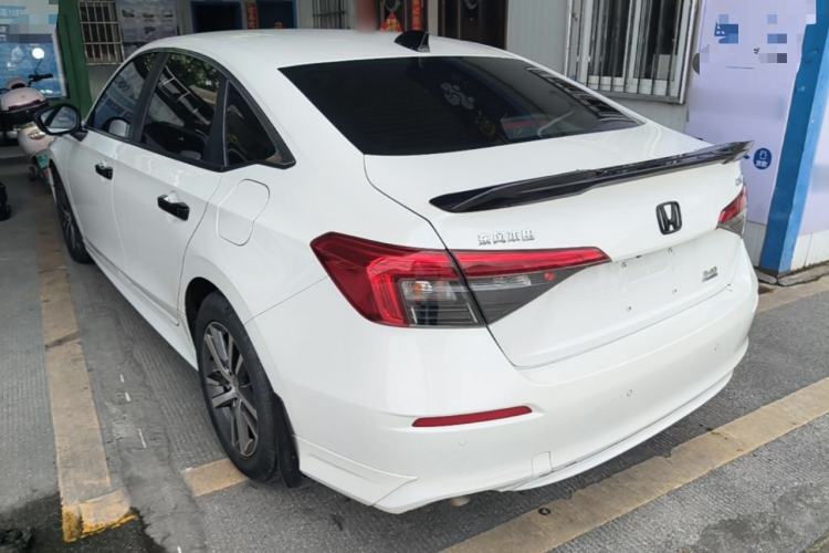 Used Honda Civic 2022 240TURBO CVT Dynamic Edition Rear Left 45 Deg