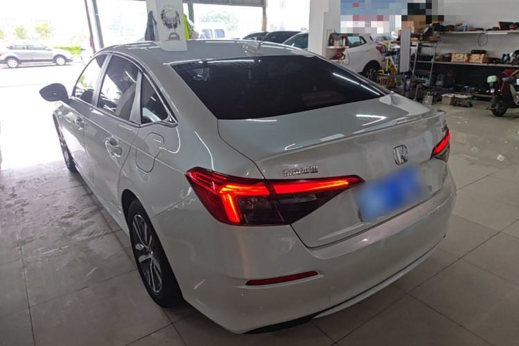 Used Honda Civic 2022 240TURBO CVT Dynamic Edition Rear Left 45 Deg