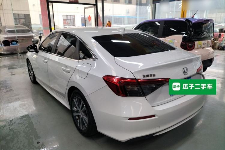 Used Honda Civic 2022 240TURBO CVT Dynamic Edition Rear Left 45 Deg
