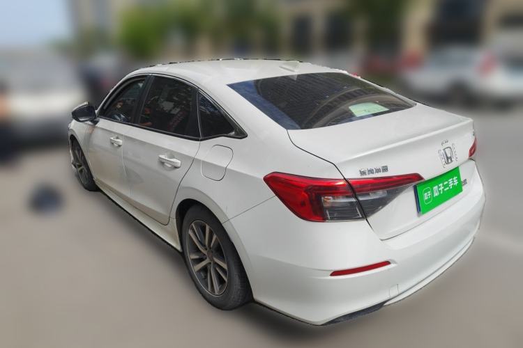 Used Honda Civic 2022 240TURBO CVT Dynamic Edition Rear Left 45 Deg