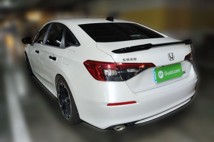 Used Honda Civic 2022 240TURBO CVT Dynamic Edition Rear Left 45 Deg
