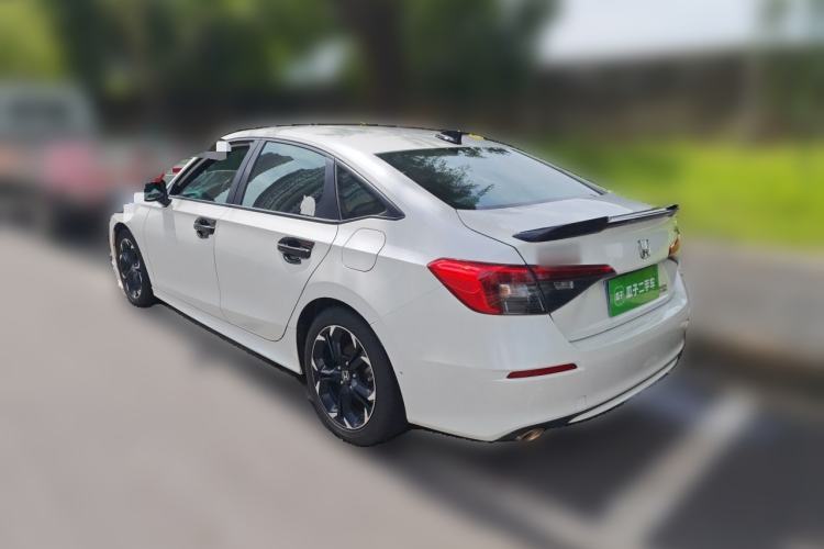 Used Honda Civic 2022 240TURBO CVT Dynamic Edition Rear Left 45 Deg