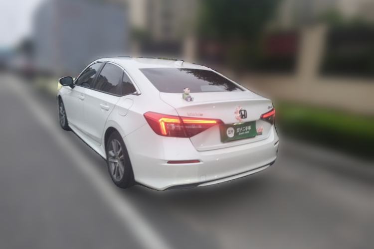 Used Honda Civic 2022 240TURBO CVT Dynamic Edition Rear Left 45 Deg