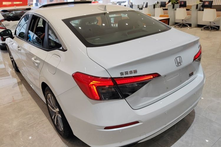 Used Honda Civic 2022 240TURBO CVT Dynamic Edition Rear Left 45 Deg