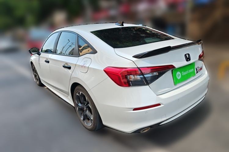 Used Honda Civic 2022 240TURBO CVT Dynamic Edition Rear Left 45 Deg