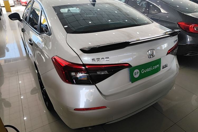 Used Honda Civic 2022 240TURBO CVT Dynamic Edition Rear Left 45 Deg
