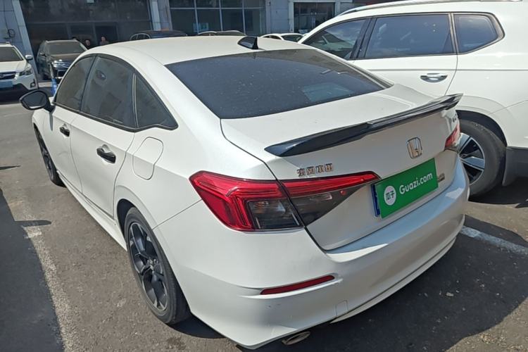 Used Honda Civic 2022 240TURBO CVT Dynamic Edition Rear Left 45 Deg