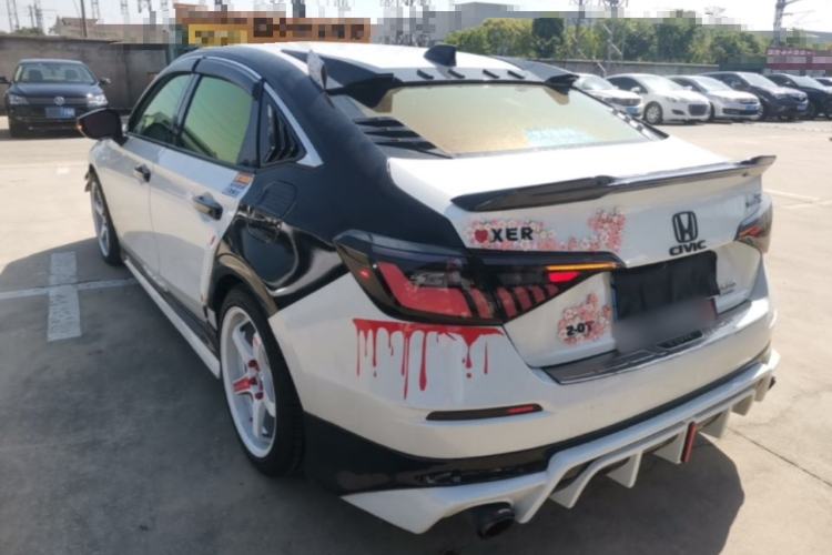 Used Honda Civic 2022 240TURBO CVT Dynamic Edition Rear Left 45 Deg