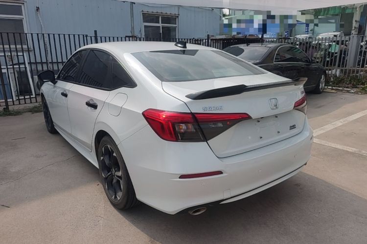 Used Honda Civic 2022 240TURBO CVT Dynamic Edition Rear Left 45 Deg
