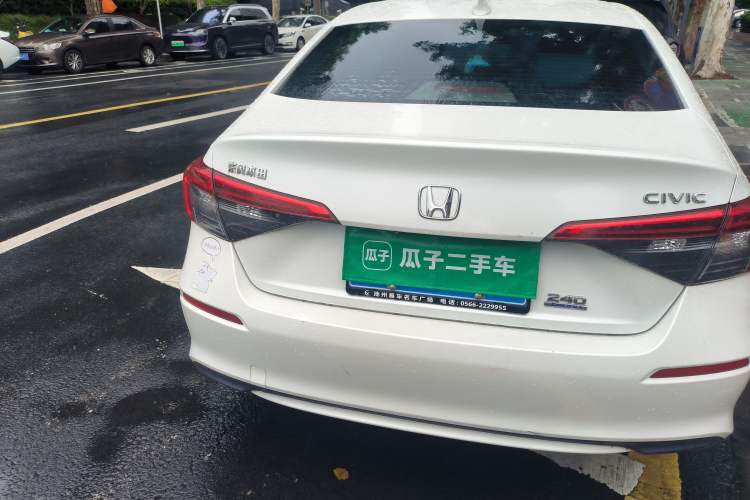 Used Honda Civic 2022 240TURBO CVT Dynamic Edition Rear