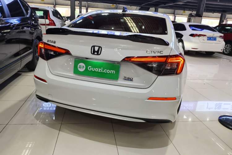 Used Honda Civic 2022 240TURBO CVT Dynamic Edition Rear