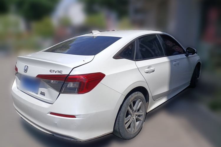 Used Honda Civic 2022 240TURBO CVT Jingcheng Edition Rear Right 45 Deg