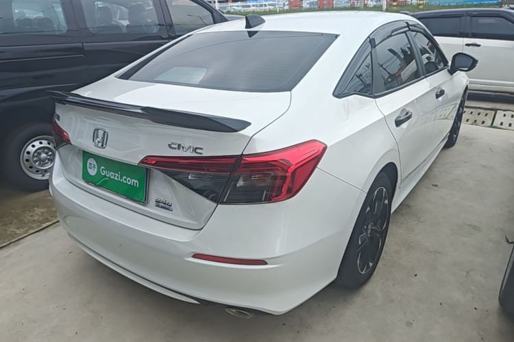 Used Honda Civic 2022 240TURBO CVT Dynamic Edition Rear Right 45 Deg