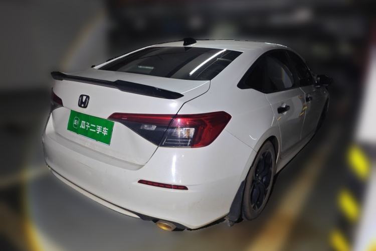 Used Honda Civic 2022 240TURBO CVT Dynamic Edition Rear Right 45 Deg