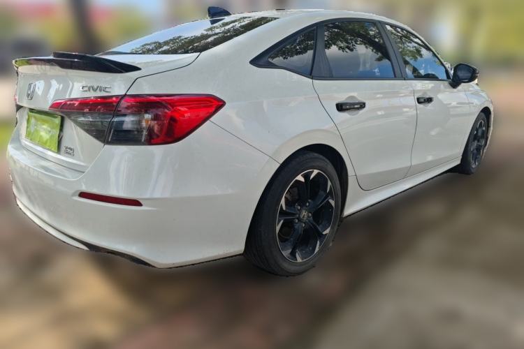 Used Honda Civic 2022 240TURBO CVT Dynamic Edition Rear Right 45 Deg