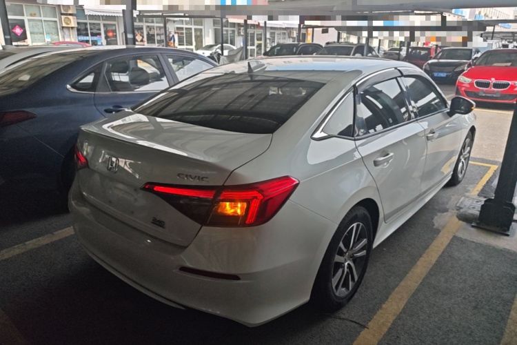 Used Honda Civic 2022 240TURBO CVT Dynamic Edition Rear Right 45 Deg