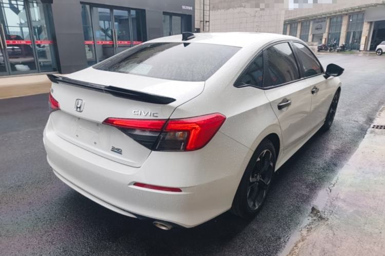 Used Honda Civic 2022 240TURBO CVT Dynamic Edition Rear Right 45 Deg