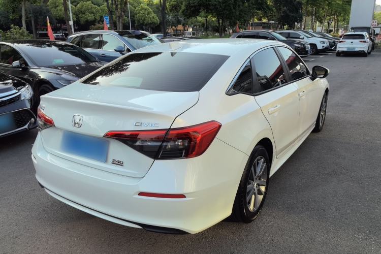 Used Honda Civic 2022 240TURBO CVT Dynamic Edition Rear Right 45 Deg