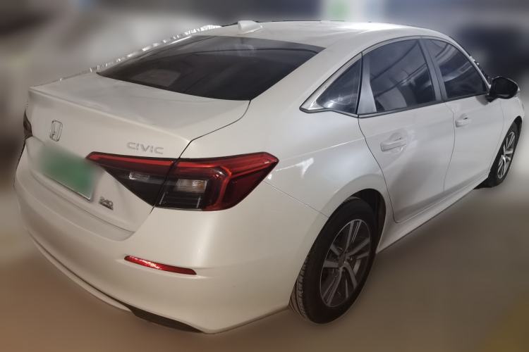 Used Honda Civic 2022 240TURBO CVT Dynamic Edition Rear Right 45 Deg