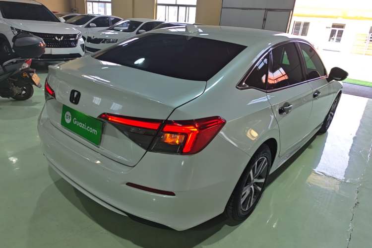 Used Honda Civic 2022 240TURBO CVT Dynamic Edition Rear Right 45 Deg