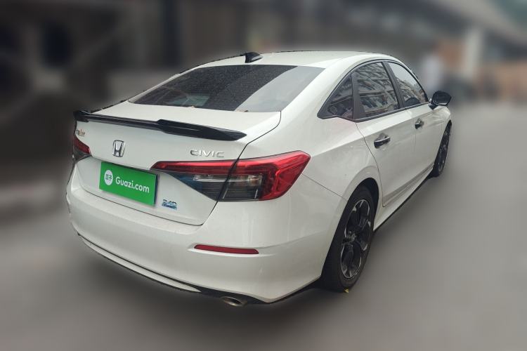 Used Honda Civic 2022 240TURBO CVT Dynamic Edition Rear Right 45 Deg