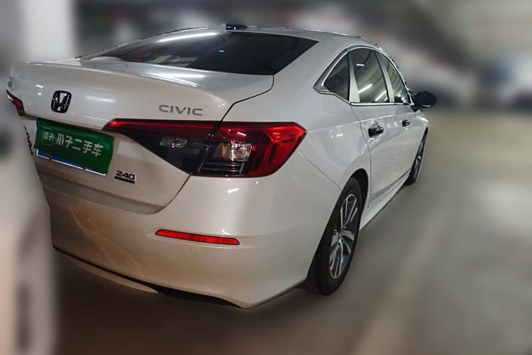 Used Honda Civic 2022 240TURBO CVT Dynamic Edition Rear Right 45 Deg