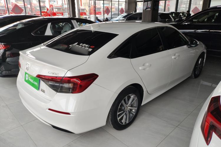 Used Honda Civic 2022 240TURBO CVT Dynamic Edition Rear Right 45 Deg