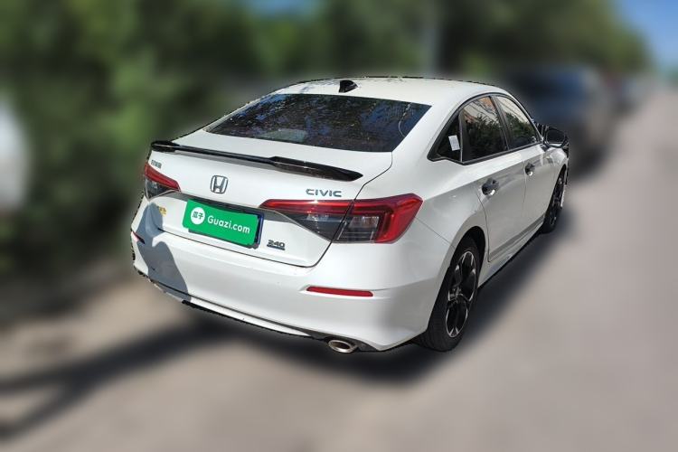 Used Honda Civic 2022 240TURBO CVT Dynamic Edition Rear Right 45 Deg