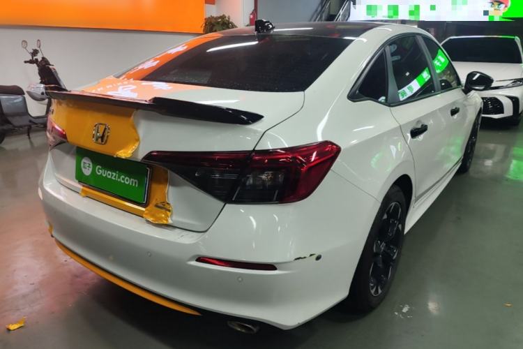 Used Honda Civic 2022 240TURBO CVT Dynamic Edition Rear Right 45 Deg