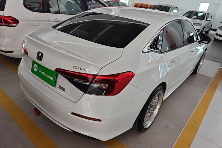 Used Honda Civic 2022 240TURBO CVT Dynamic Edition Rear Right 45 Deg