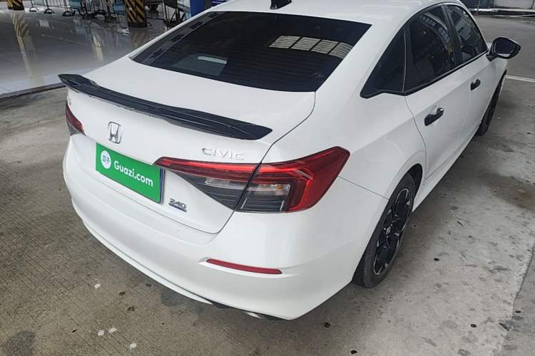 Used Honda Civic 2022 240TURBO CVT Dynamic Edition Rear Right 45 Deg