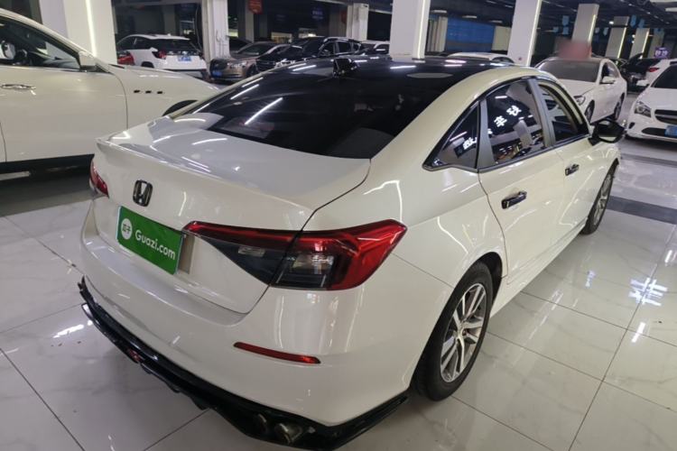 Used Honda Civic 2022 240TURBO CVT Dynamic Edition Rear Right 45 Deg