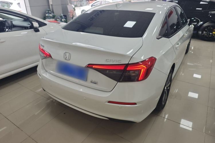 Used Honda Civic 2022 240TURBO CVT Dynamic Edition Rear Right 45 Deg