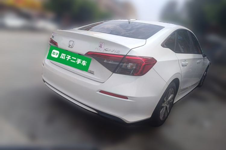 Used Honda Civic 2022 180TURBO CVT Shangqing Edition Rear Right 45 Deg