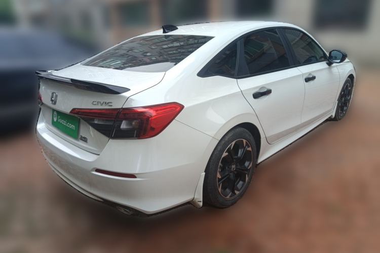 Used Honda Civic 2022 240TURBO CVT Dynamic Edition Rear Right 45 Deg