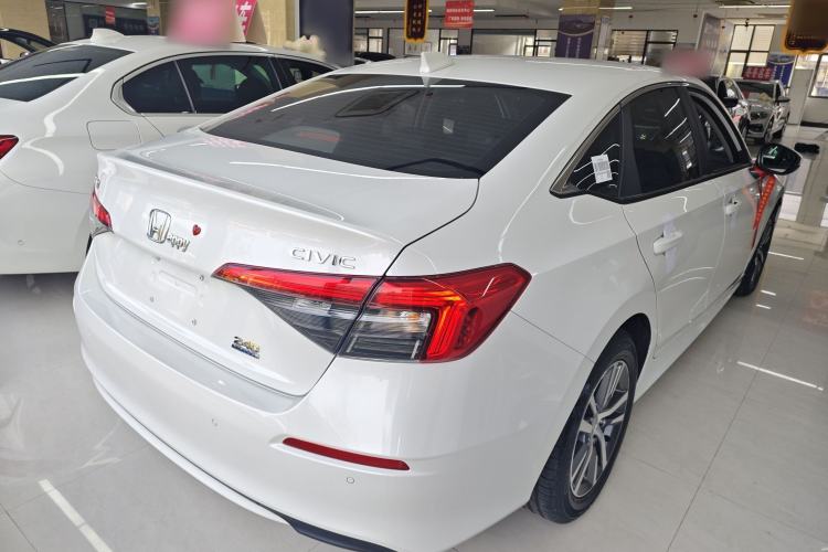 Used Honda Civic 2022 240TURBO CVT Dynamic Edition Rear Right 45 Deg