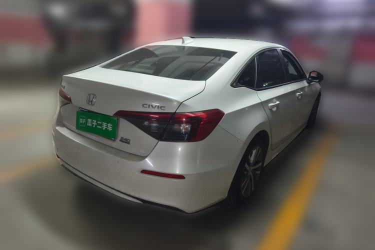 Used Honda Civic 2022 240TURBO CVT Jingcheng Edition Rear Right 45 Deg