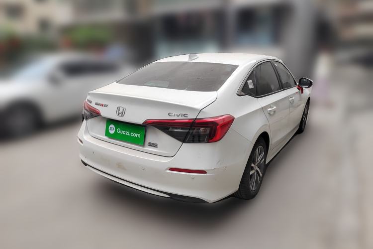 Used Honda Civic 2022 240TURBO CVT Dynamic Edition Rear Right 45 Deg